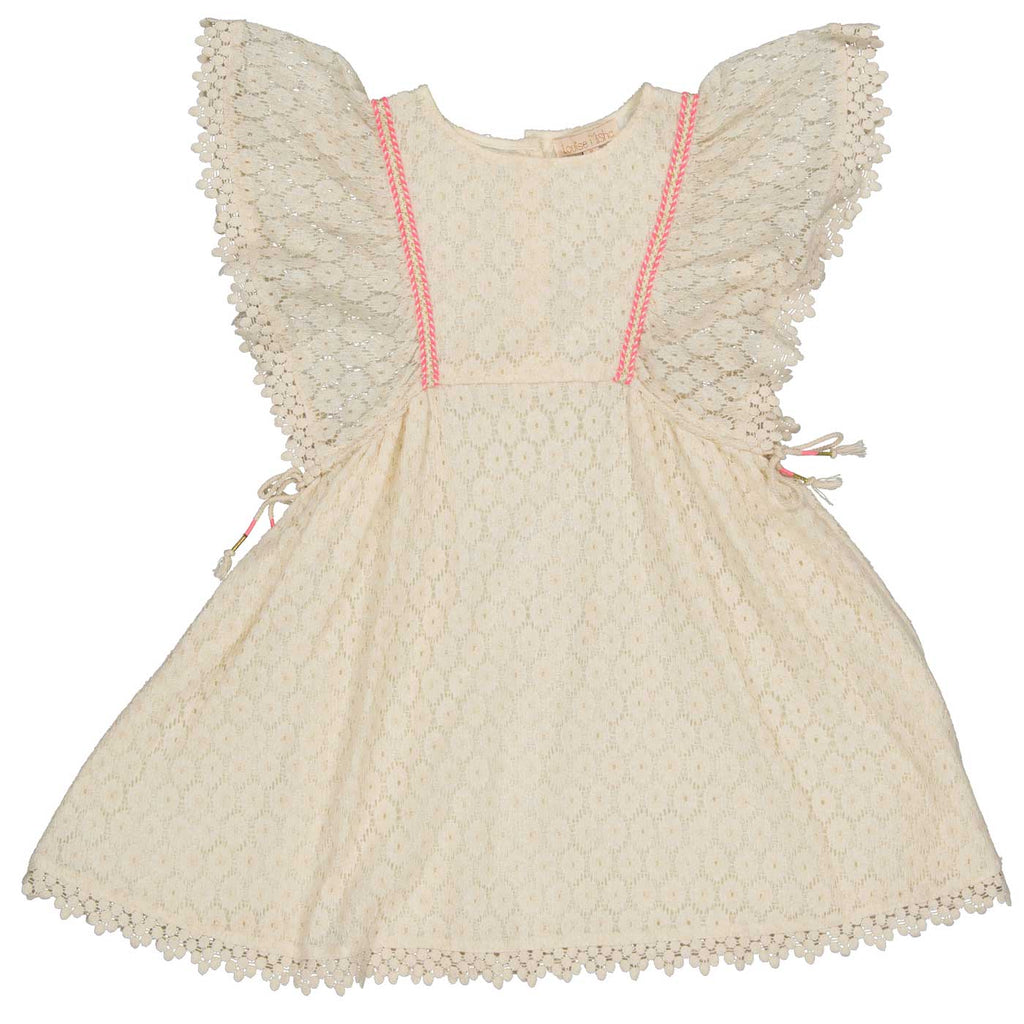 Louise Misha - Robe guipure - taille 6 ans - seconde main