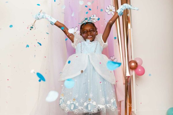 Costume robe de princesse Cendrillon enfant