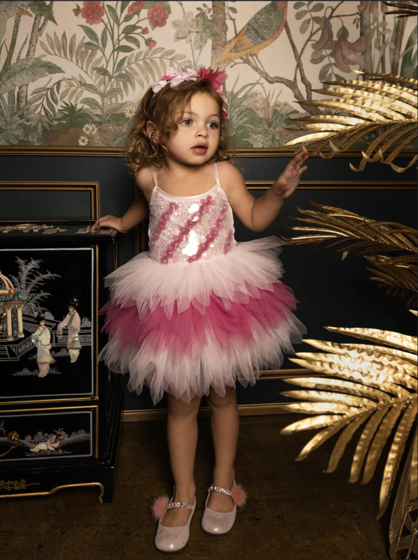 Robe tutu sequin chic, pour bébé fille pour un mariage ou une séance photo