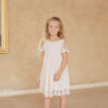 Robe courte nude fille cérémonie à louer en-boucle