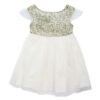 robe-sequin-et-tulle-cérémonie, mariage, fille à louer En-boucle