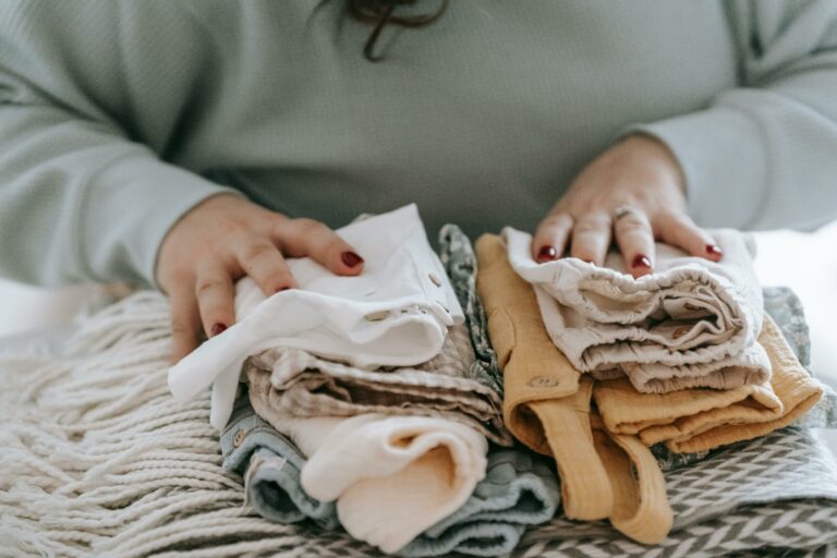 Gaspillage textile vêtements enfants