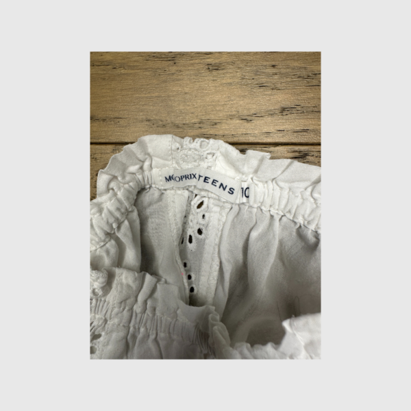 Blouse en broderie anglaise Monoprix teens 10 ans