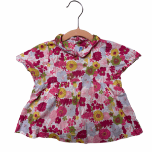 Blouse manches courtes seconde main fille Jacadi