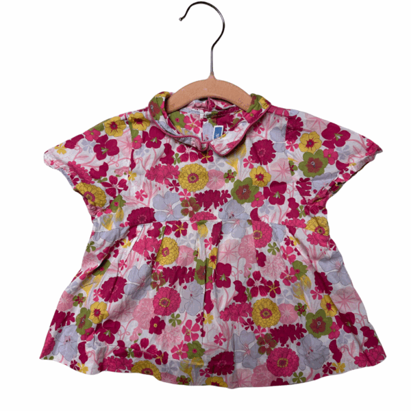 Blouse manches courtes seconde main fille Jacadi