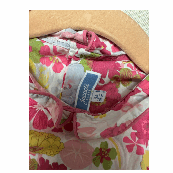 Blouse Jacadi impriméecmanches courtes seconde main fille