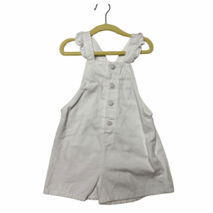 Salopette blanche short Zara occasion fille