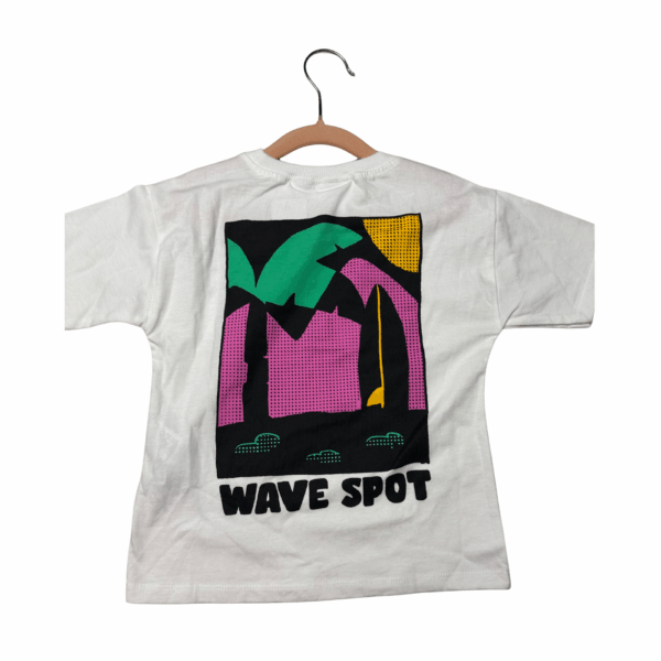 Tee shirt Zara seconde main enfant dos imprimé