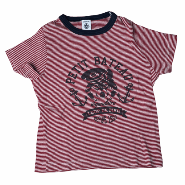 Tee-shirt rayé Petit Bateau 4 ans seconde main