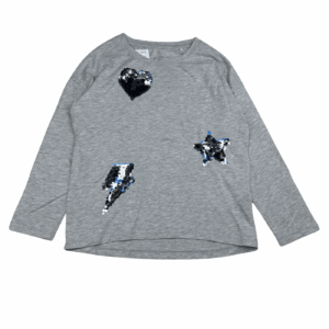 Tee-shirt gris manches longues Pepe Jeans 8 ans seconde main