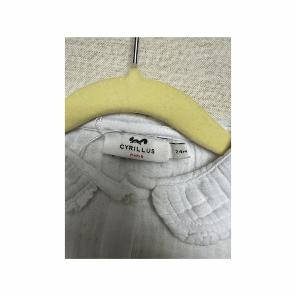 Cyrillus seconde main enfant 24 mois chemise fille