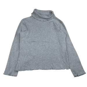Sous pull col roulé gris Cyrillus 8 ans seconde main