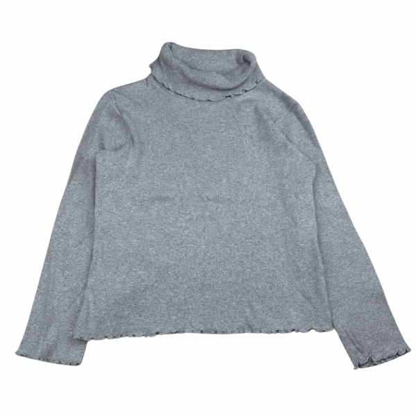 Sous pull col roulé gris Cyrillus 8 ans seconde main