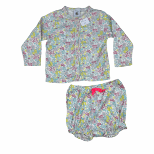 Ensemble cardigan et short Petit Bateau 18 mois seconde main