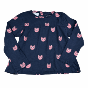 tee-shirt marine manches longues 8 ans seconde main