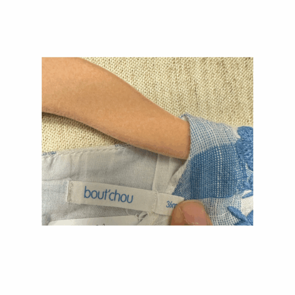 Robe courte bout'chou brodée à carreaux bébé fille occasion