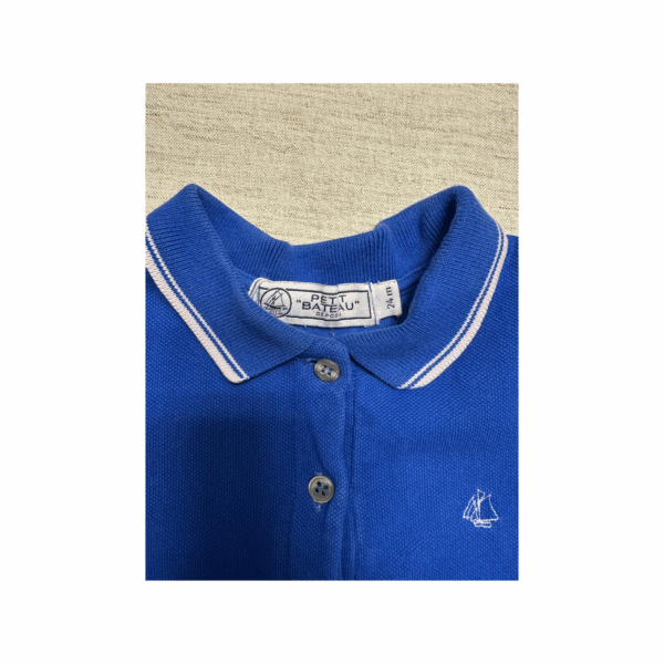 Robe polo occasion petit bateau fille 24 mois