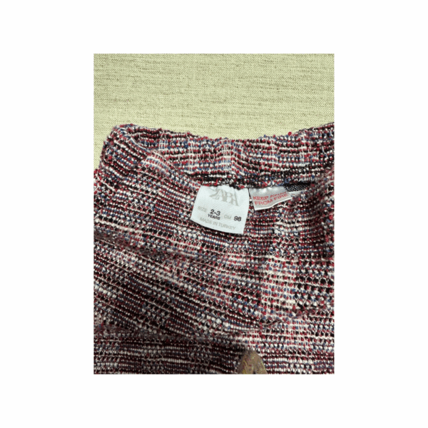 Jupe short tweed Zara seconde main enfant