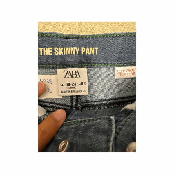 Jean skinny ZARA enfant occasion