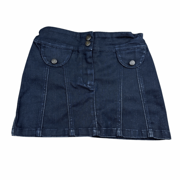 Jupe en denim enduit 6 ans Maje seconde main