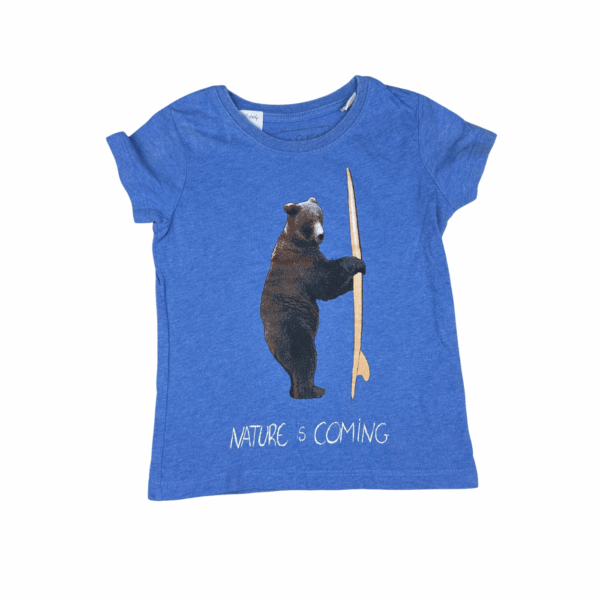 Tee-shirt Nature is Coming 3-4 ans seconde main