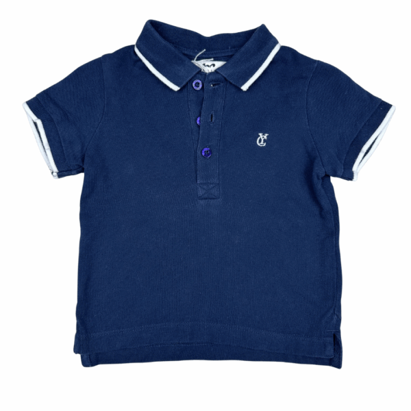 Polo manches courtes Cyrillus 18 mois seconde main