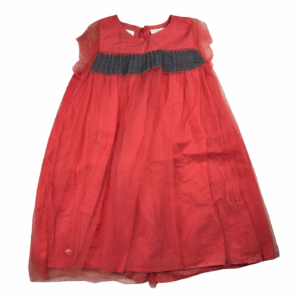 Robe tulle doublée Château de sable 6 ans seconde main