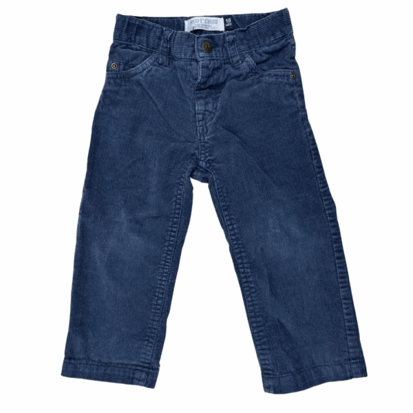 Pantalon en velours Bout'chou 18 mois seconde main