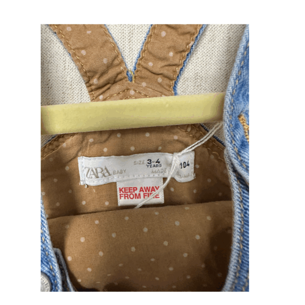 Robe jean occasion pour enfant Zara