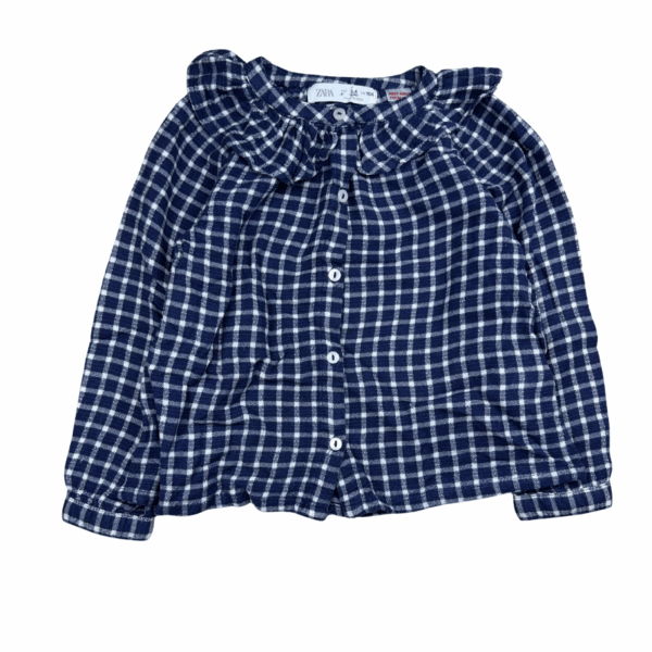 Chemise carreaux Zara seconde main enfant