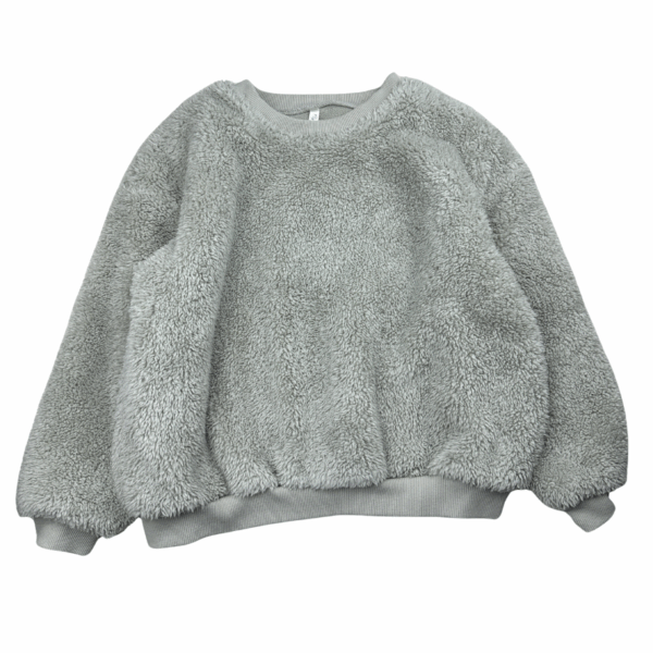 Sweat fausse fourrure Rylee + Cru 6-7 ans seconde main