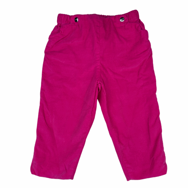 Pantalon en velours rose Jacadi 18 mois seconde main