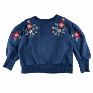 Sweat brodé seconde main enfant monoprix kids