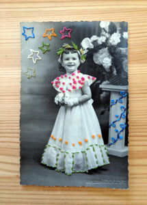 Atelier créatif carte brodée personnalisée